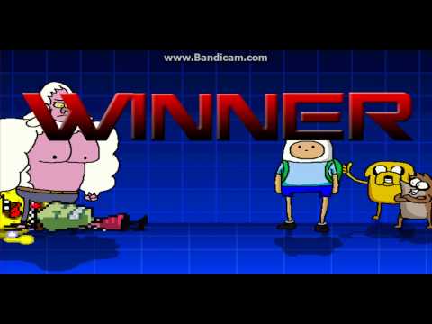 MUGEN Battle #5 - Zim/SpongeBob vs. Rigby/Finn & Jake