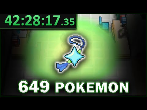 I Speedran the ENTIRE Pokedex in Black & White 2