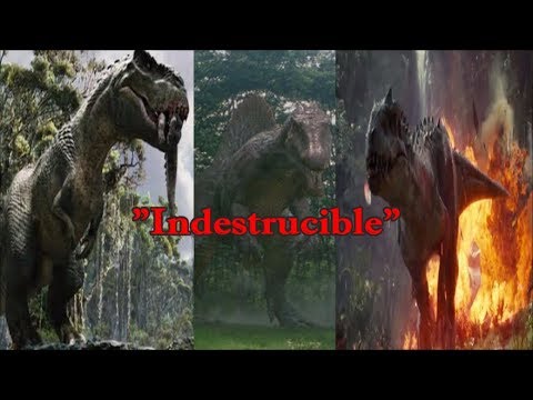 Spinosaurus, V-Rex, and Indominus Rex - Indestrucible