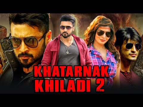 Khatarnak Khiladi 2   Suriya Blockbuster ACtion Hindi Dubbed Movie l Samantha, Vidyut Jammwal, Soori