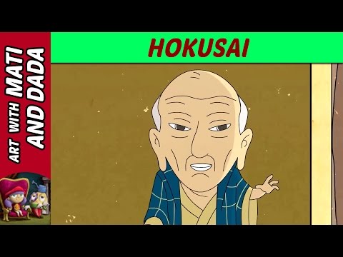 Art with Mati and Dada – Hokusai | Kids Animated Short Stories in English