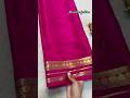 Pure Mysore Silk Sarees Silk Mark Certified Price 9800 110gsm Thickness What S App 9000949464