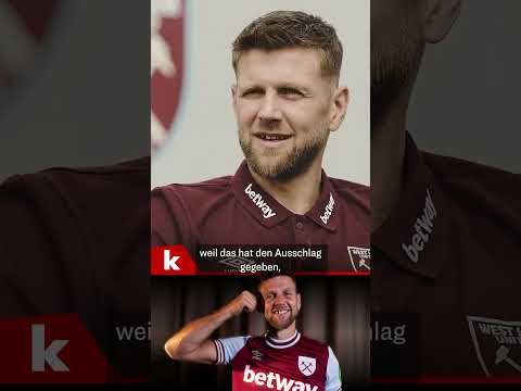 Füllkrugs erstes Interview bei West Ham - auf Englisch #shorts