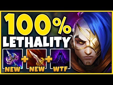 *100% LETHALITY* THE GREATEST ONE-SHOTS EVER DONE (I BROKE KAYN) - league of Legends