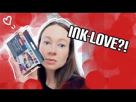 Derwent Inktense Paint Pan Set #01 im Test | Unboxing und Review