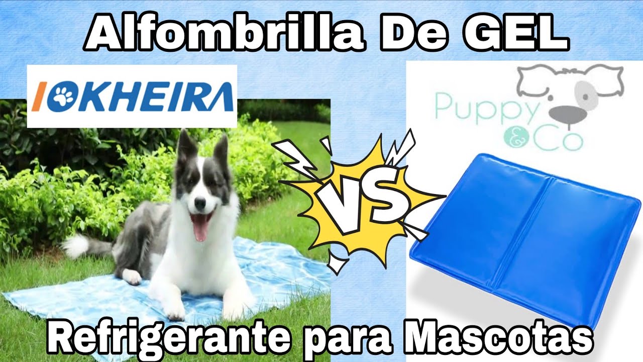 Cooling Gel Mat for Pets (iokheira VS puppy&co) Which is better? Serving?
