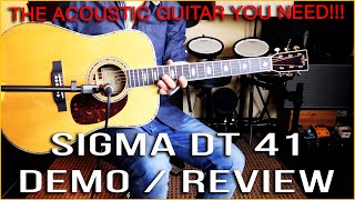 Video thumbnail for SIGMA DT-41 ACOUSTIC GUITAR | DEMO/REVIEW | AMAZING SOUND!!! by Juca Nery