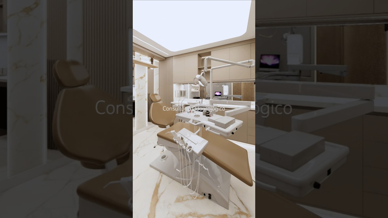 PROJETO DE CONSULTÓRIO ODONTOLÓGICO MODERNO E FUNCIONAL