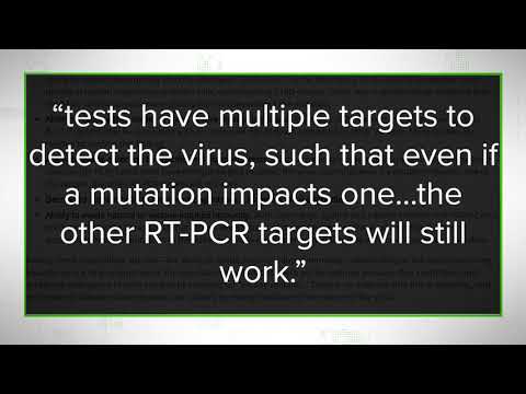 VERIFY: New COVID-19 strains aren't impacting test accuracy, at least not yet