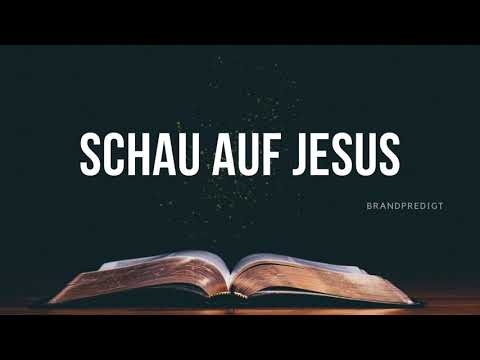 Schau auf Jesus | Matthias Brandtner | #brandpredigt