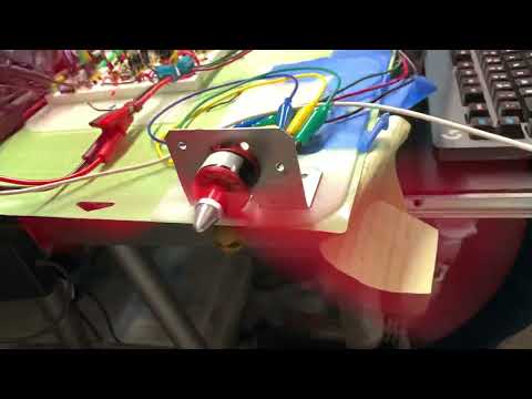 ESC on breadboard easy smooth startup forward and backwards.