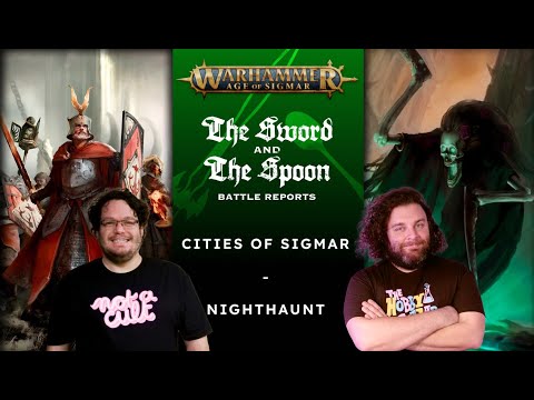 Cities of Sigmar v Nighthaunt #games #warhammercommunity  #adwip #ageofsigmar