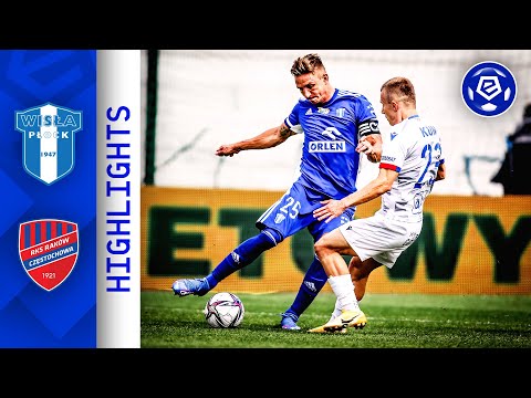 WYRÓWNANE STARCIE | Wisła P. - Raków | SKRÓT | Ekstraklasa 2021/22 | 6. Kolejka