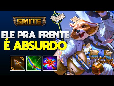 Ele pra frente é ABSURDO! DANZABUROU ADC - ⚡ Smite BR Conquista