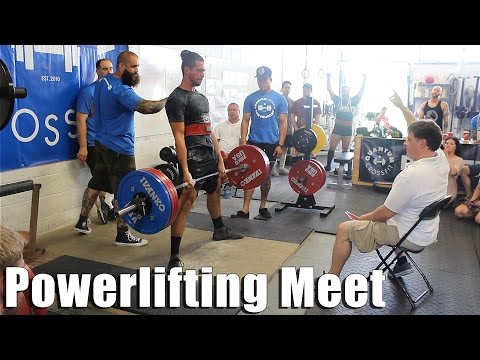 Powerlifting Meet, Not Quite As Planned...