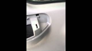 F250 door panel & window crank removal