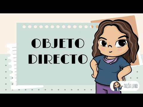 Direct Object | SPANISH | Educational Video