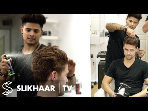 Men's hair coloring | From Blonde to Auburn brown
