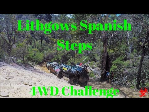 Lithgows Spanish Steps 4x4, 4WD Challenge