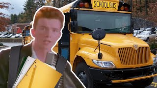 Rick Astley goes to school