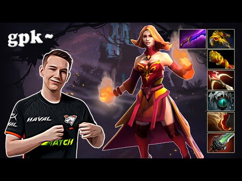 gpk - Lina Midlane vs Ame Morphling | Dota 2 7.29d Gameplay