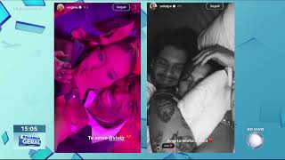 Coincidência? Virginia Fonseca e Zé Felipe se declaram aos amados na mesma hora