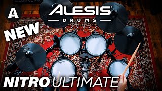 Video thumbnail for Alesis Nitro Ultimate - Their Latest and Greatest Electronic Kit! by Andertons Drum Dept.