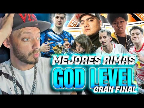DTOKE REACCIONA A Las MEJORES RIMAS de la GOD LEVEL GRAND SLAM! | LA GRAN FINAL🏆