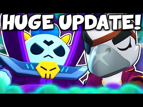 HUGE CROW BUFFS, 8 NEW GADGETS, NEW SKINS, 15 BALANCE CHANGES, SEASON 5 BRAWL PASS in BRAWL STARS!