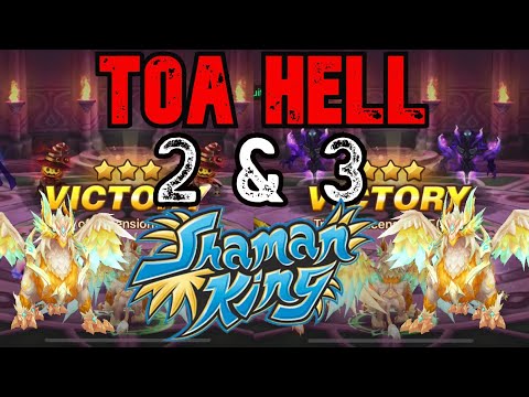SUMMONERS WAR / TOA HELL STAGE 2 & 3 / 3 STARS CLEAR / GIANA AND CRAKA
