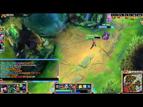 League of Legends: Just some Caitlyn Gameplay