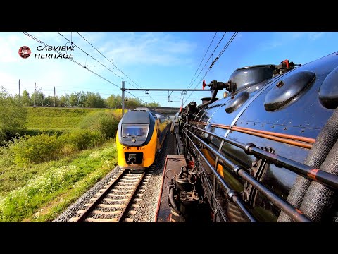 Germany built the best steam engines: Utrecht - 's-Hertogenbosch SSN Stoomstichting Nederland 7/5/22