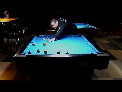 JSC POOL DAVID GROSSMAN vs GARET(CHAMPIONSHIP GAME HE MISSED)CUE AND SHISHA ORANGE PARK FL