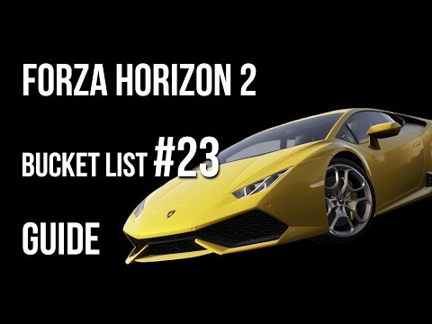 Forza Horizon 2 Bucket List Stunt #23 Walkthrough