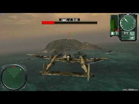 wwii battle over the pacific psp gameplay