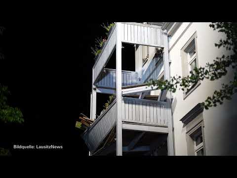 Bautzen: Verletzte nach Balkoneinsturz - LAUSITZWELLE