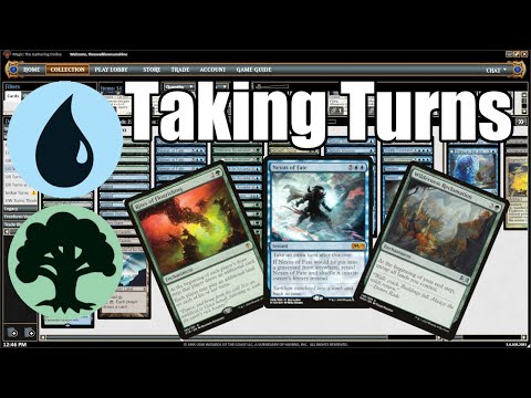 Blue Green Taking Turns - Competitive Modern League