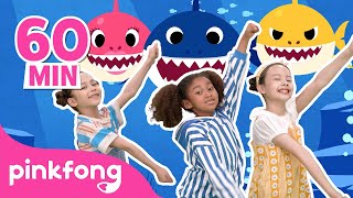 Baby Shark Dance with Kids and more! | Compilation | Dance &amp; Rhymes | Pinkfong Songs