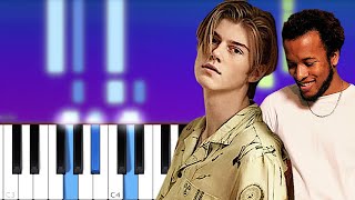 Ruel - say it over ft. Cautious Clay  | Piano Tutorial