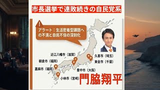 0421コメント対応　a 震災 b 連敗する自民党系の市長選挙 c私の著書「選挙の勝ち方 落選の仕方」