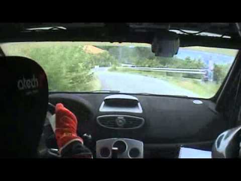 Cameracar Rally del Moscato 2012 Cugnasco-Saglietti Clio R3 2°di classe