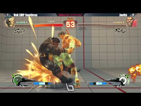 SSF4 AE2012 Losers Finals VxG EMP Santhrax vs Javitz - Next Level Battle Circuit #1 Tournament