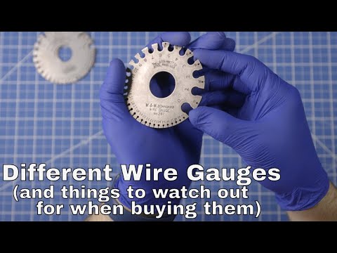 Wire Gauges pt 2 - Different gauge standards + be careful when buying