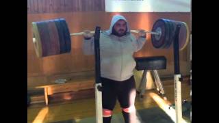 Chingiz Mogushkov 350kg x3 Back Squat