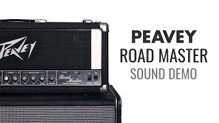 Video thumbnail for 1980s Peavey Road Master Vintage Tube Series Amp Head Sound Demo by Caleb Andresen