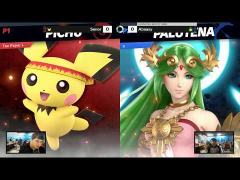 Sink or Swim 150 Losers Top 8 - Senor (Pichu) vs Abaasy (Palutena, Wolf)