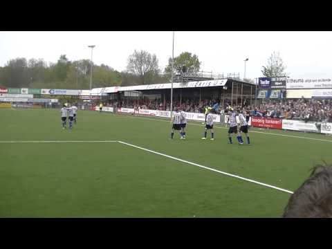 Sparta Nijkerk - Quick Boys ( 3-3 ) 12-4-2014 | 2-3 Jeroen Ketting