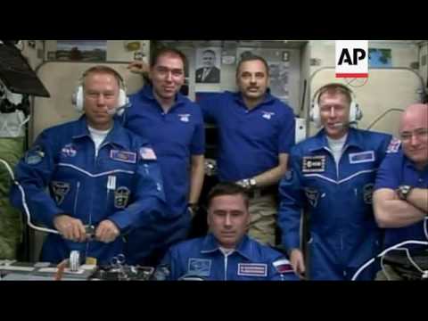 ISS welcomes first British crew member