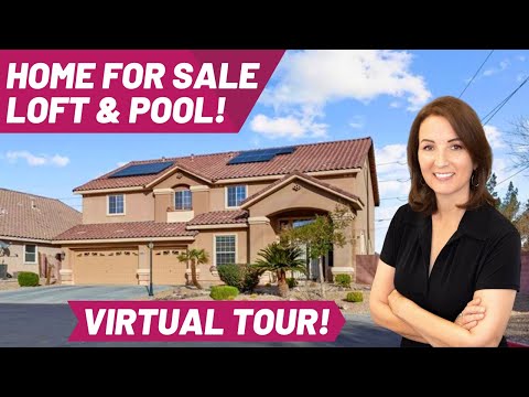 5 Bedroom Home for Sale w/ Pool in Northwest Las Vegas | $729,999 | Virtual Open House