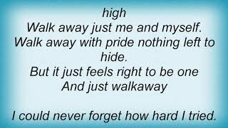 Geri Halliwell - Walkaway Lyrics